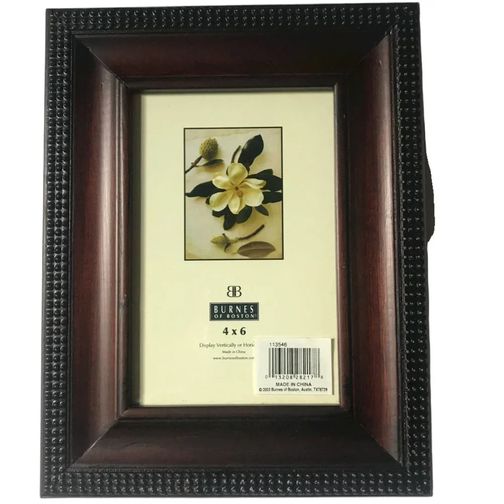 Burnes of Boston 4x6 Dark Walnut Frame